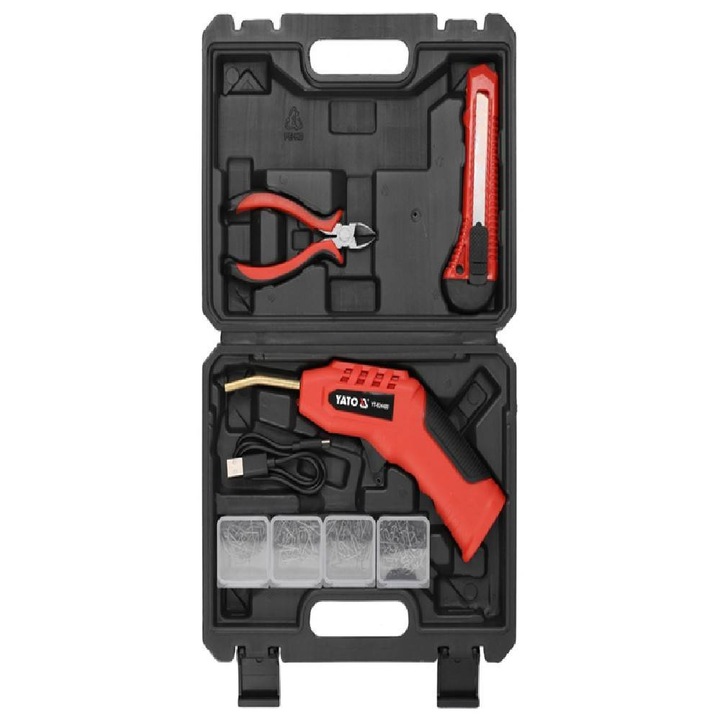 Пластмасов поялник с батерия 3.7V, 2Ah, 40W