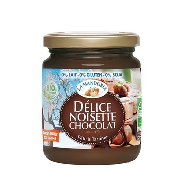 Crema de ciocolata si alune, La Mandorle, 400g Crema de ciocolata si alune, La Mandorle, 400g