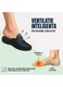 Saboti anatomici bleumarin cu elastic, piele naturala 39