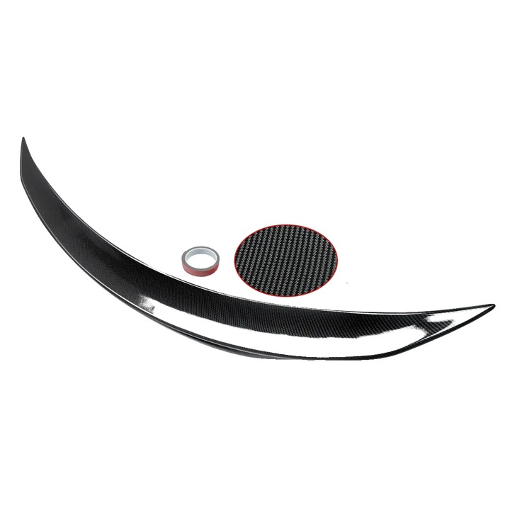 Hátsó spoiler, ABS, AMG stílusú, karbon hatású, Mercedes-Benz E-osztály C238 Coupé (2016-2020)
