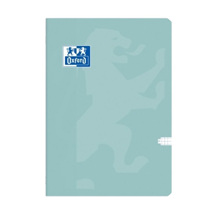 Caiet Oxford A4, 60 file, 80g/mp, Albastru pastel