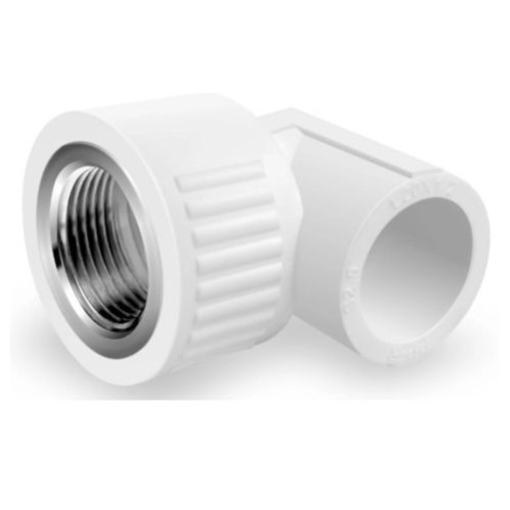 Cot 90 grade Uzual, racord PPR, teava diametru 25 mm, filet interior 3/4"