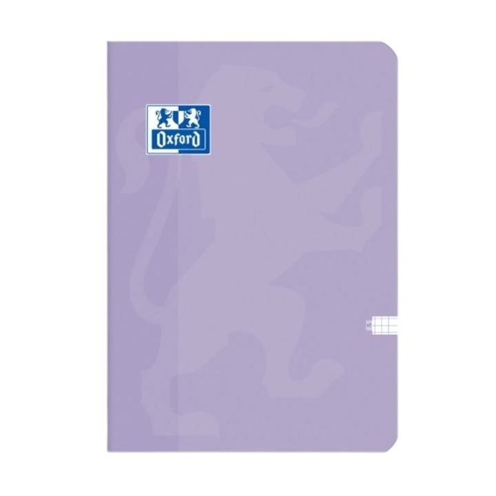 Caiet, Oxford, A4, 60 file, 80g/mp, matematica, Mov