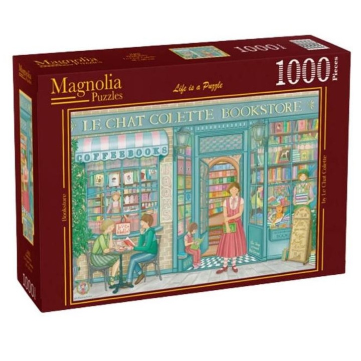 Puzzle Magnolia 1000 piese - Librarie (3483)