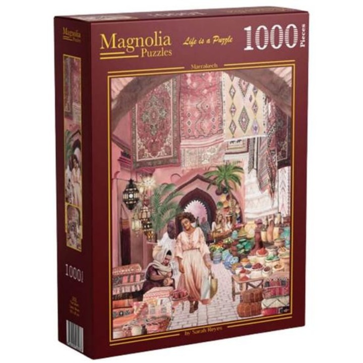 Puzzle Magnolia 1000 piese - Marrakech (3428)