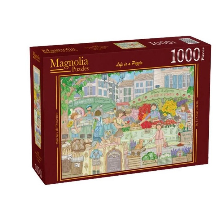 Puzzle Magnolia 1000 piese - Piete din Provence (3482)