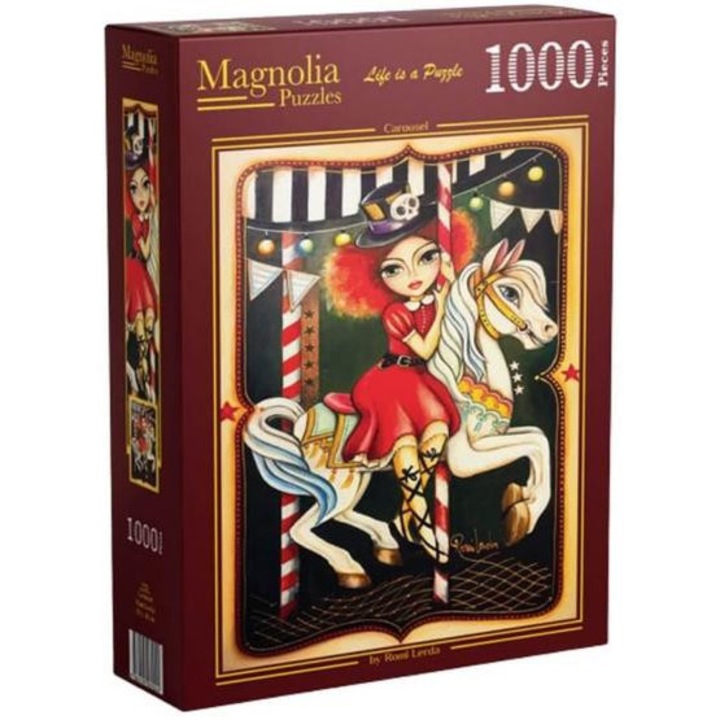 Puzzle Magnolia cu 1000 de piese - Carusel (1723)