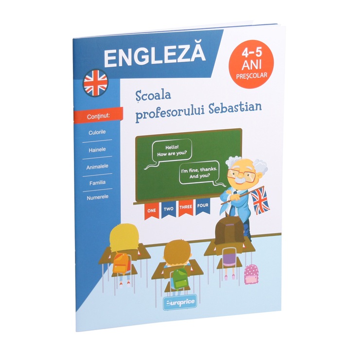 Carte educativaScoala Profesorului Sebastian - Engleza