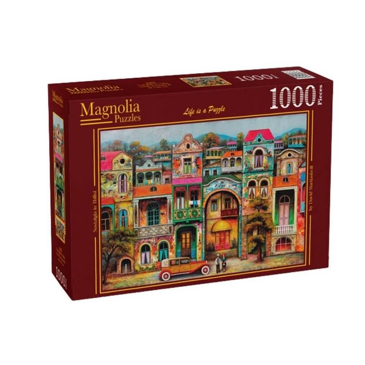 Puzzle Magnolia 1000 piese - Nostalgie in Tbilisi (9505)
