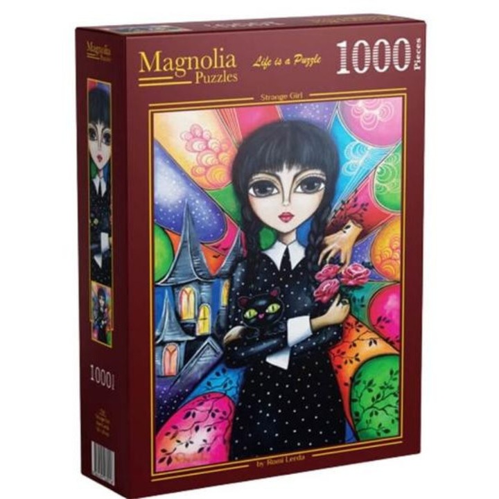 Puzzle Magnolia 1000 piese - Fata ciudata (1720)