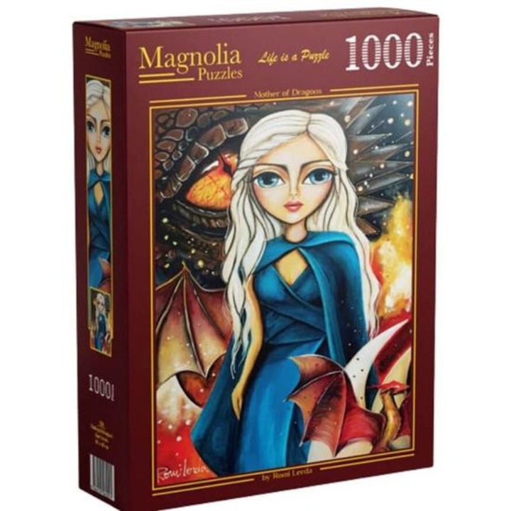 Puzzle Magnolia cu 1000 de piese - Mama Dragonilor (1719)