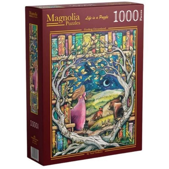 Puzzle Magnolia cu 1000 de piese - In cautarea Tarii Viselor