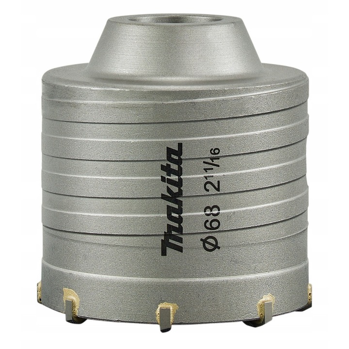 Coroana de gaurit, Makita, 68mm, 50mm lungime, 8 dinti, M22