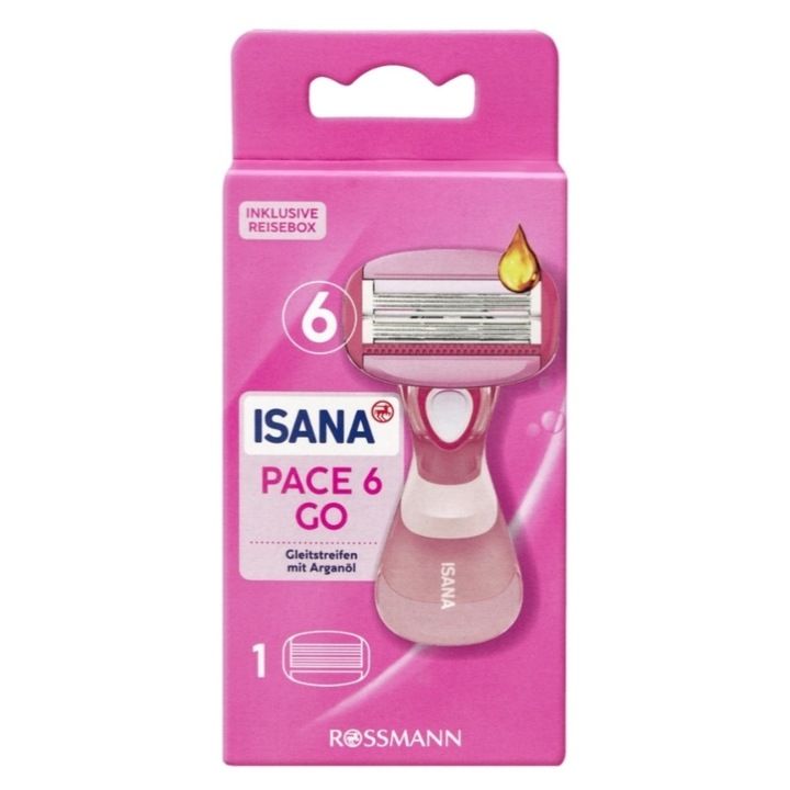 Isana Pace 6 pengés női borotva