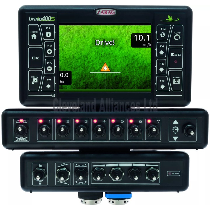 Настолен компютър Arag Bravo 400S LT, 7+7 секции, функции за управление и навигация, лесен за инсталиране