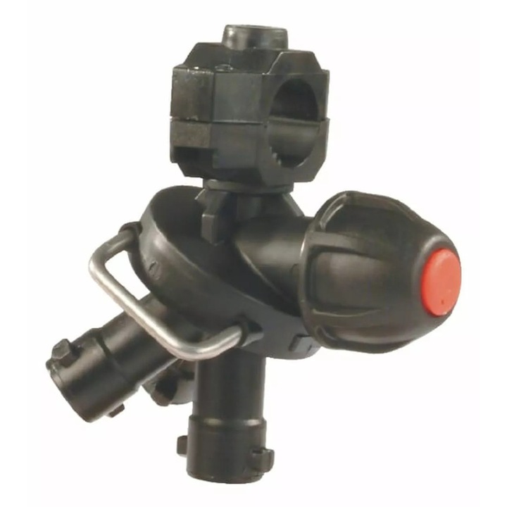 Корп 3 позиции, Араг, D1/2" 7 мм, черен