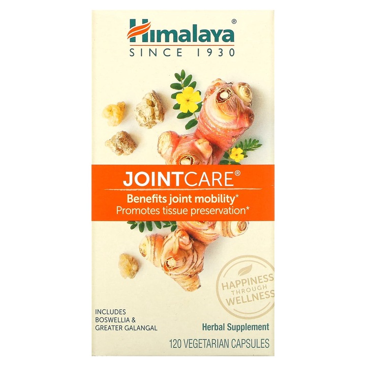 Supliment, Himalaya JointCare, 120 capsule vegetale, fara gluten, fara soia