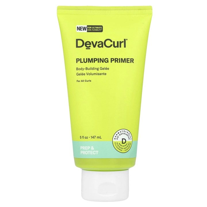Fixativ DevaCurl, Plumping Primer, 147 ml, pentru volum si stralucire, vegan