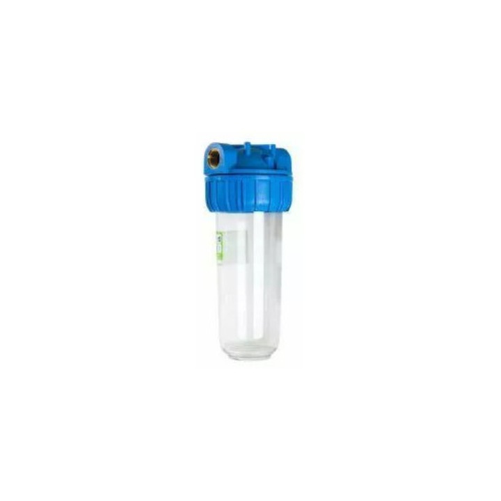 Carcasa filtru 1/2" x 1/2", OMNIGENA, transparent, pentru uz casnic