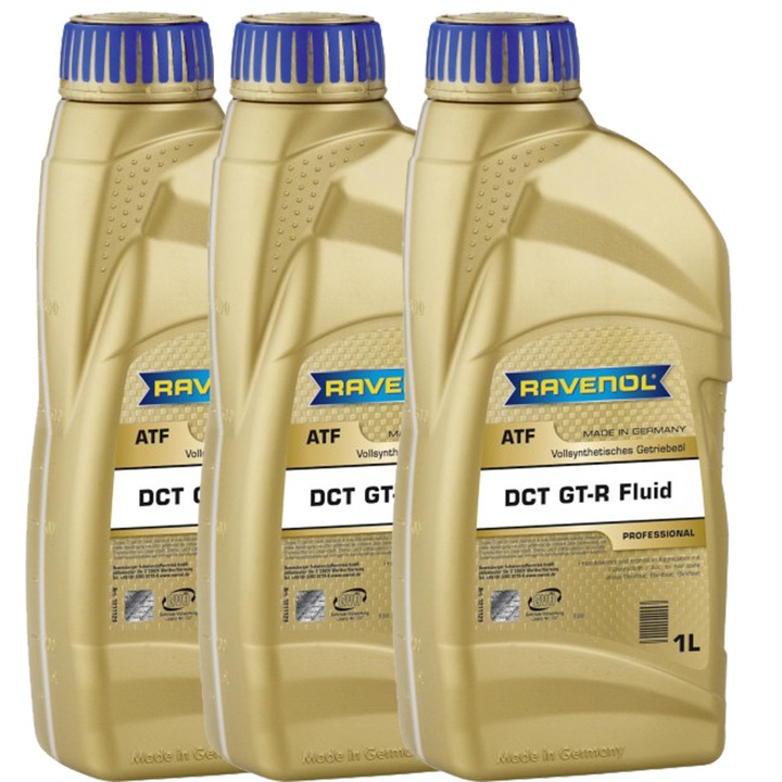 3 literes kiszerelésű Ravenol ATF DCT GT-R automata váltóolaj