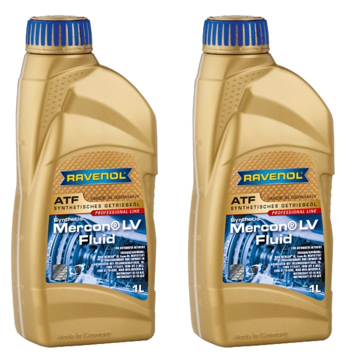 2 literes kiszerelésű Ravenol ATF Mercon LV Fluid automata váltóolaj