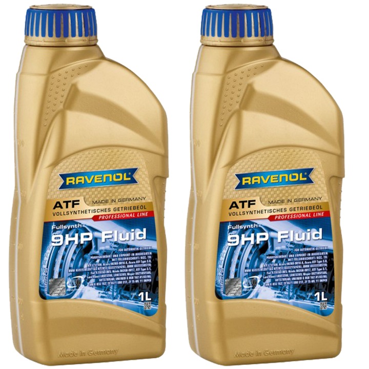 2 literes kiszerelésű Ravenol ATF 9HP automata váltófolyadék