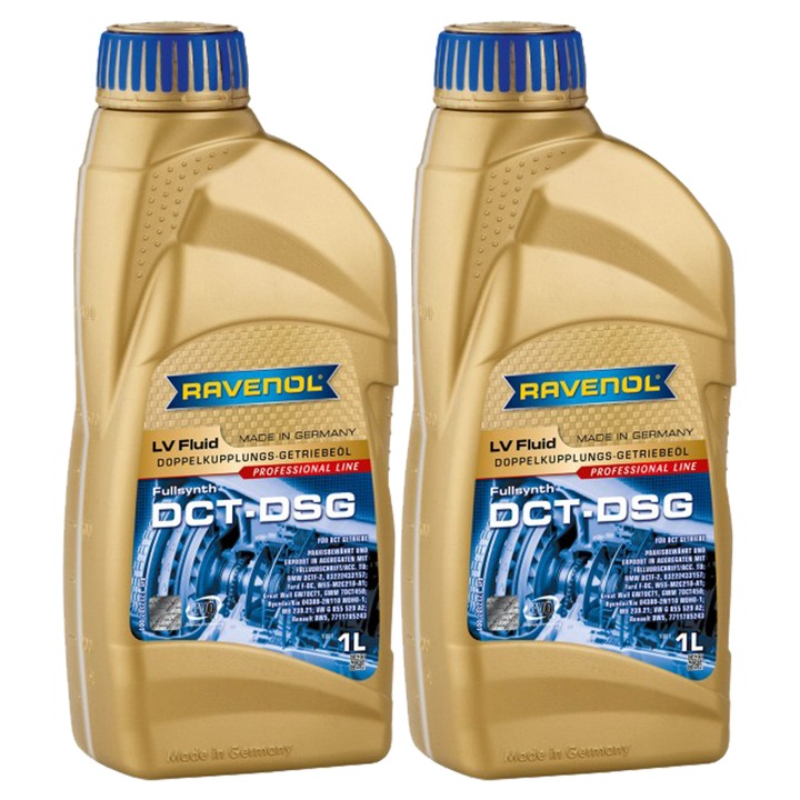 2 literes kiszerelésű Ravenol ATF DCT-DSG LV Fluid automata váltóolaj