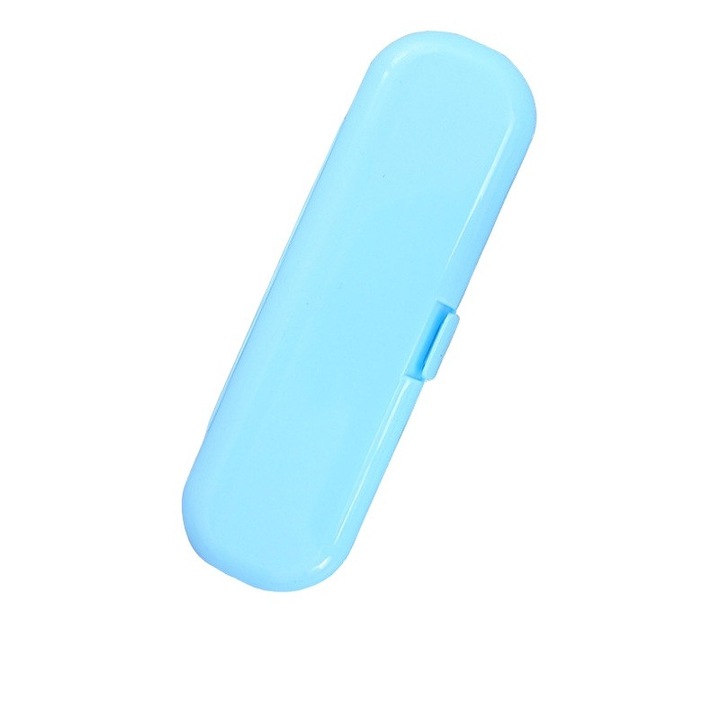 Etui de voiaj pentru periuta de dinti electrica, albastru, 1 bucata, design multifunctional