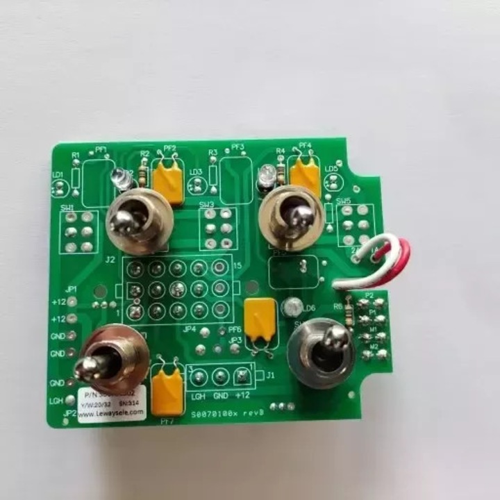 Placa de control Geoline, 2 sectiuni, comutator reglare presiune