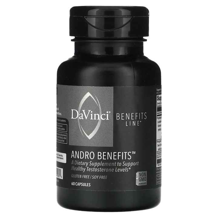 Supliment alimentar, DaVinci Laboratories, Andro Benefits, 60 capsule