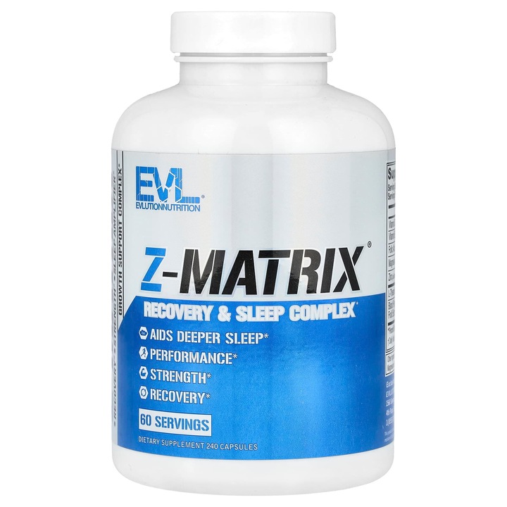 Supliment alimentar, EVLution Nutrition, Z-Matrix, 240 capsule