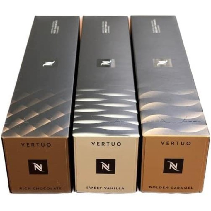 Capsule cafea, Nespresso, Vertuo Barista Creations, caramel, 30 capsule