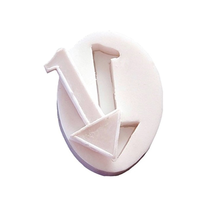 Силиконова форма номер "1" - SilikoMart