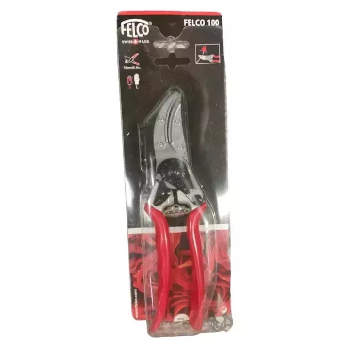 Foarfeca de gradinarit Felco 100, 20cm, culoare rosu
