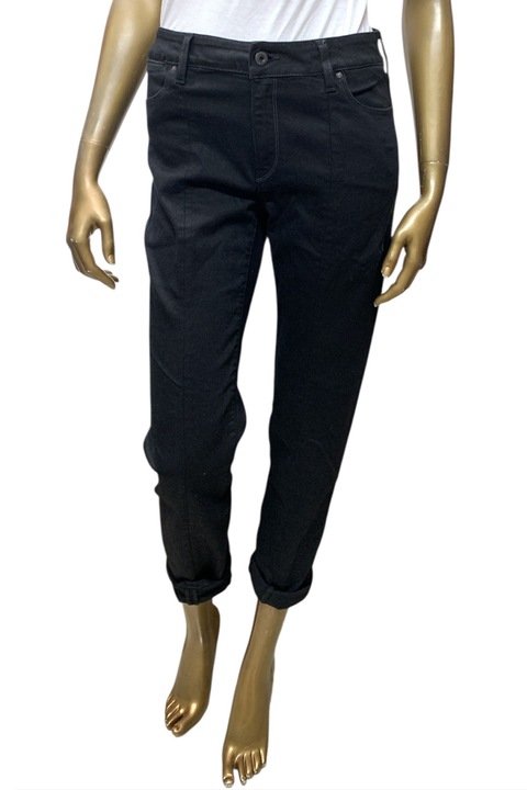 Blugi de dama G-Star RAW Lanc 3D High Straight, Talie inalta, Picior drept, W27-L32, Negru