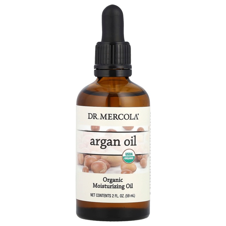 Ulei cosmetic, Organic Argan Oil, 59 ml, hidratant pentru par si piele