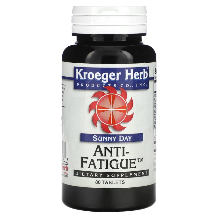 Kroeger Herb Co, Anti-oboseala, 80 de comprimate