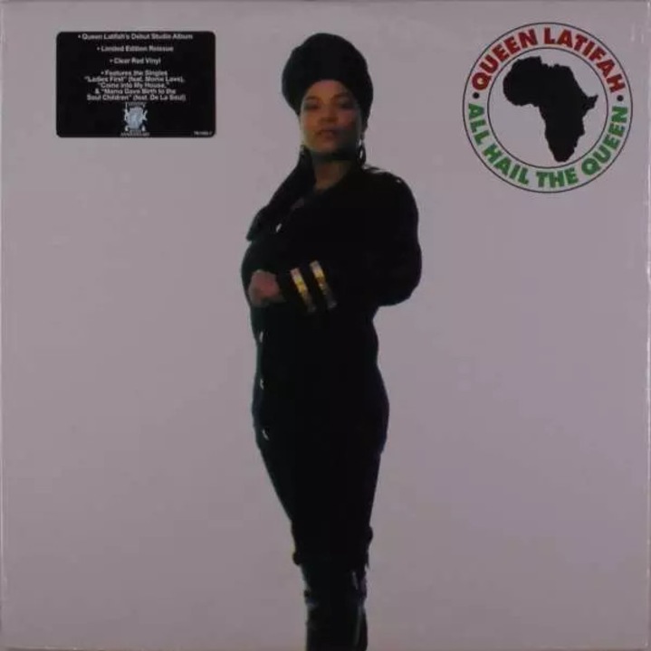 Queen Latifah: All Hail The Queen LP (vinyl) Red Coloured Vinyl Limited Edition LTD, CLR