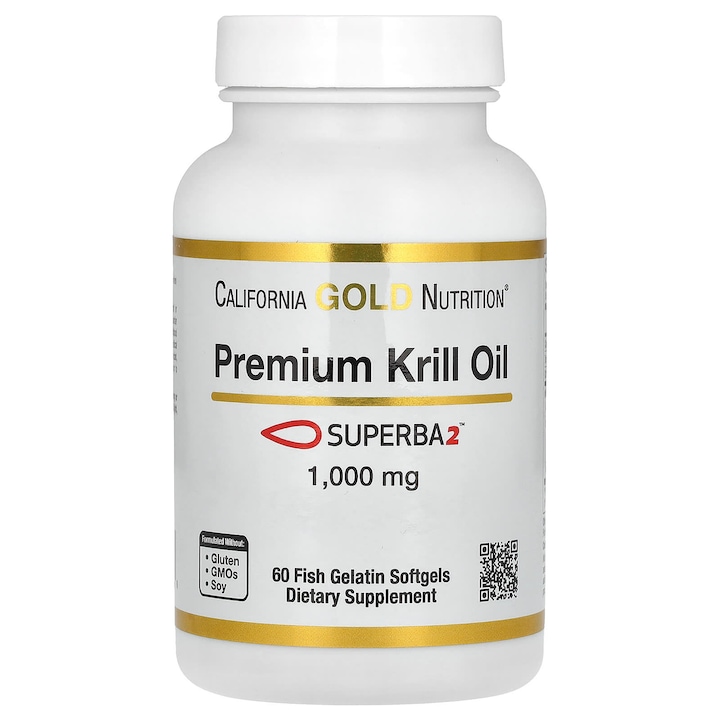 Supliment alimentar, California Gold Nutrition, Superba2, 1000 mg, 60 capsule moi