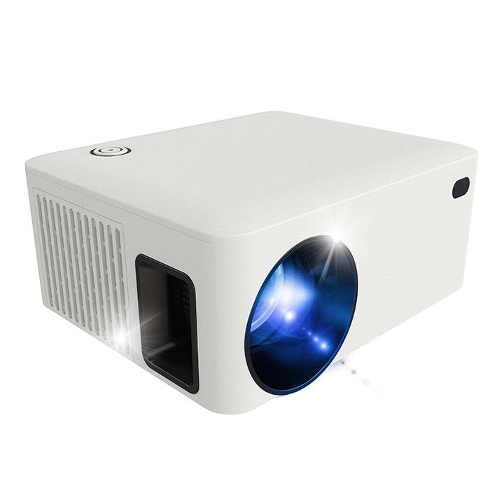 Heelly LED projektor Android 10, WiFi 2.4/5GHz, 7000 lm, 400 ANSI, 720p, Bluetooth, komplett szett