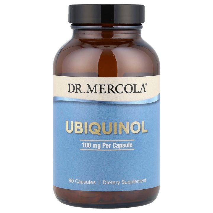 Étrend-kiegészítő, Ubiquinol, 100 mg, 90 kapszula