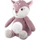 Плюшена играчка, Canpol babies, елени с песнички и проектор, 31x21x13см, розова
