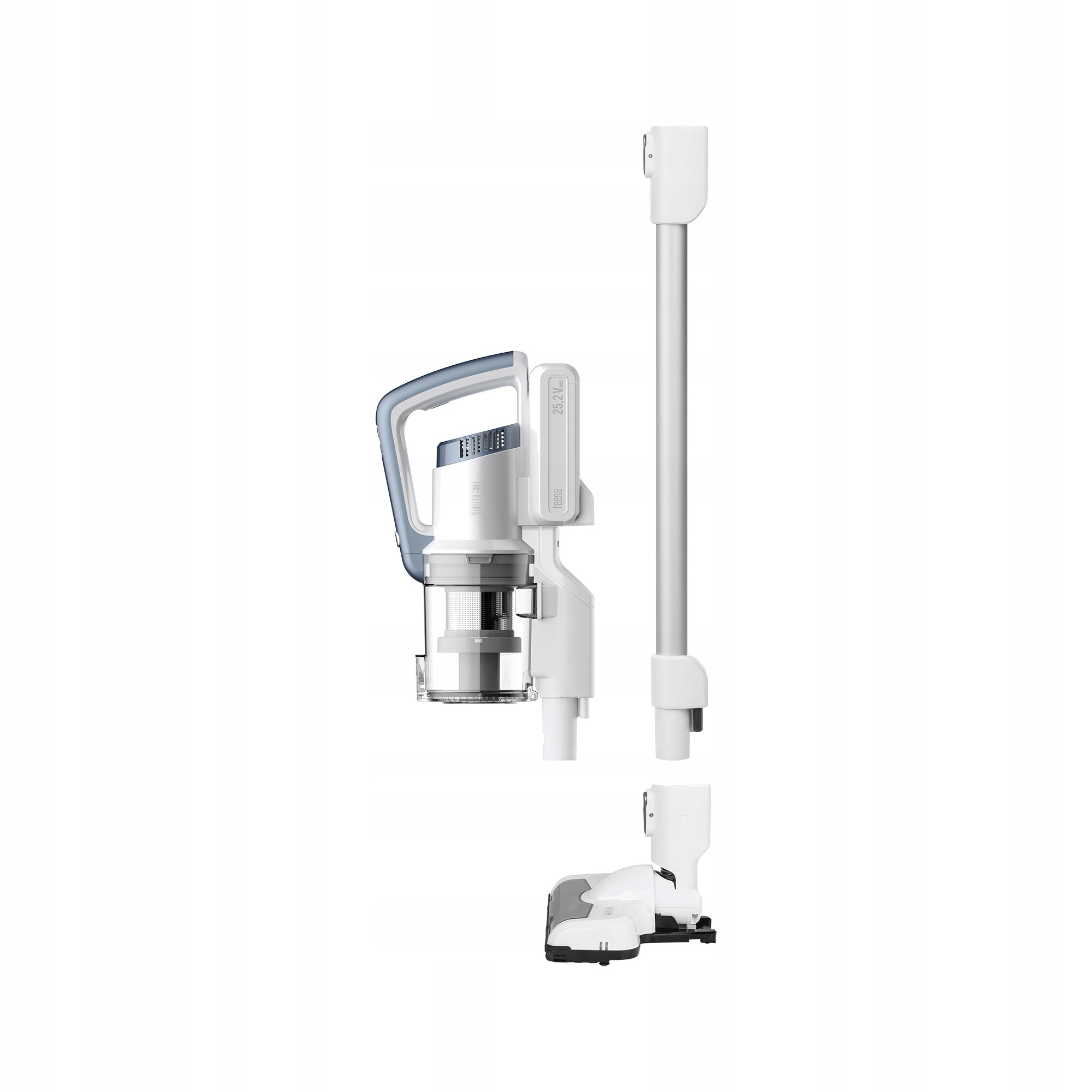 Aspirator fara fir Teesa Sweeper 7000, 150W, 2 in 1, iluminare, 119x22,5x25,5cm