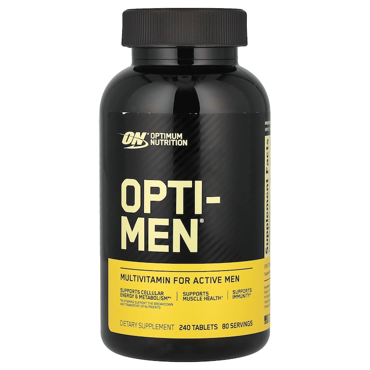 Opti-Men, 240 tablete, vitamine si minerale, pentru barbati activi