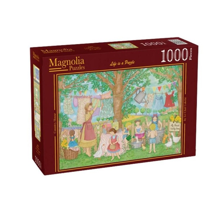 Puzzle Magnolia 1000 piese - Casa de la tara (3481)
