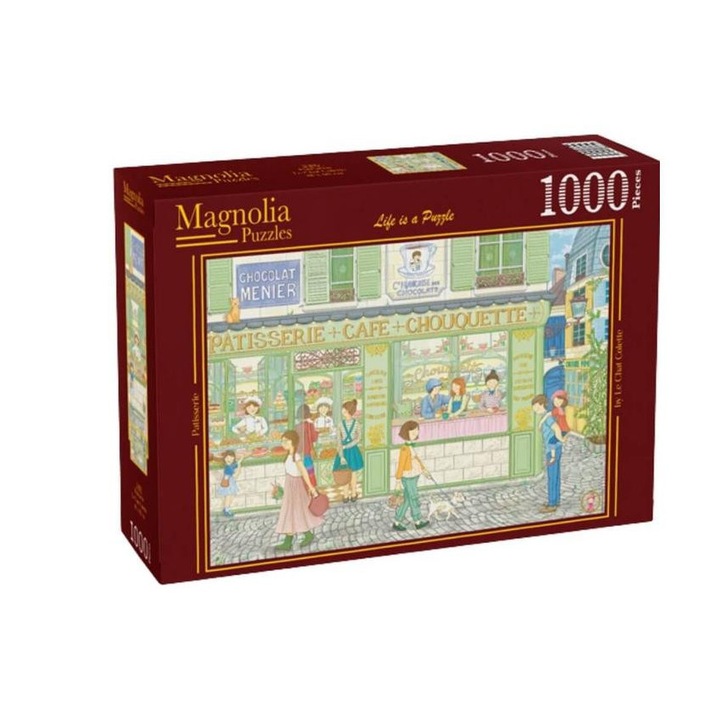 Puzzle Magnolia 1000 piese - Patiserie (3480)