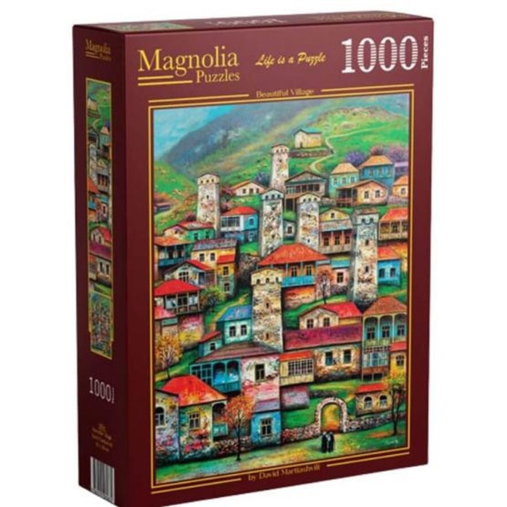 Puzzle Magnolia 1000 piese - Sat Frumos