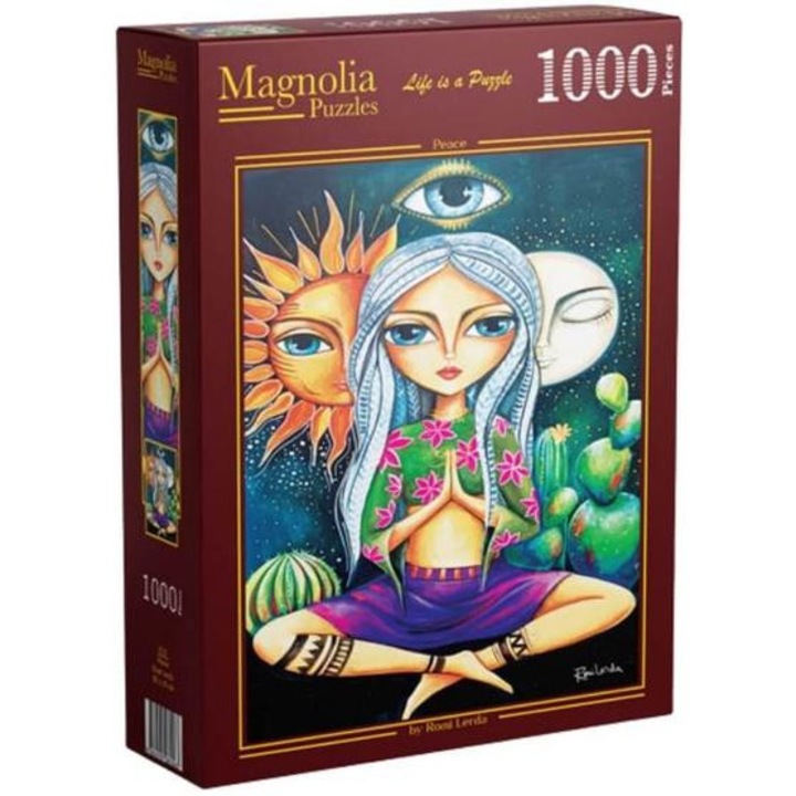 Puzzle Magnolia cu 1000 de piese - Pace