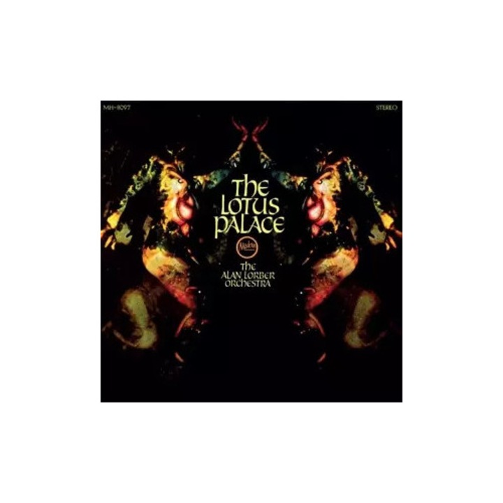 The Alan Lorber Orchestra: The Lotus Palace LP (vinyl) Coloured Gatefold Gold Vinyl CLR