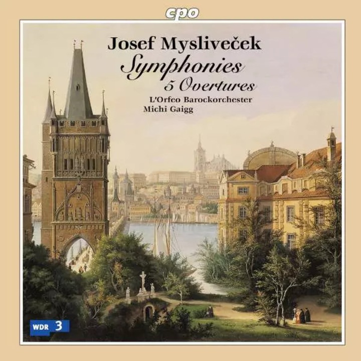 Josef Myslivecek: Simfonii, 5 Uverturi, 2x CD, CPO, muzica clasica, Germania